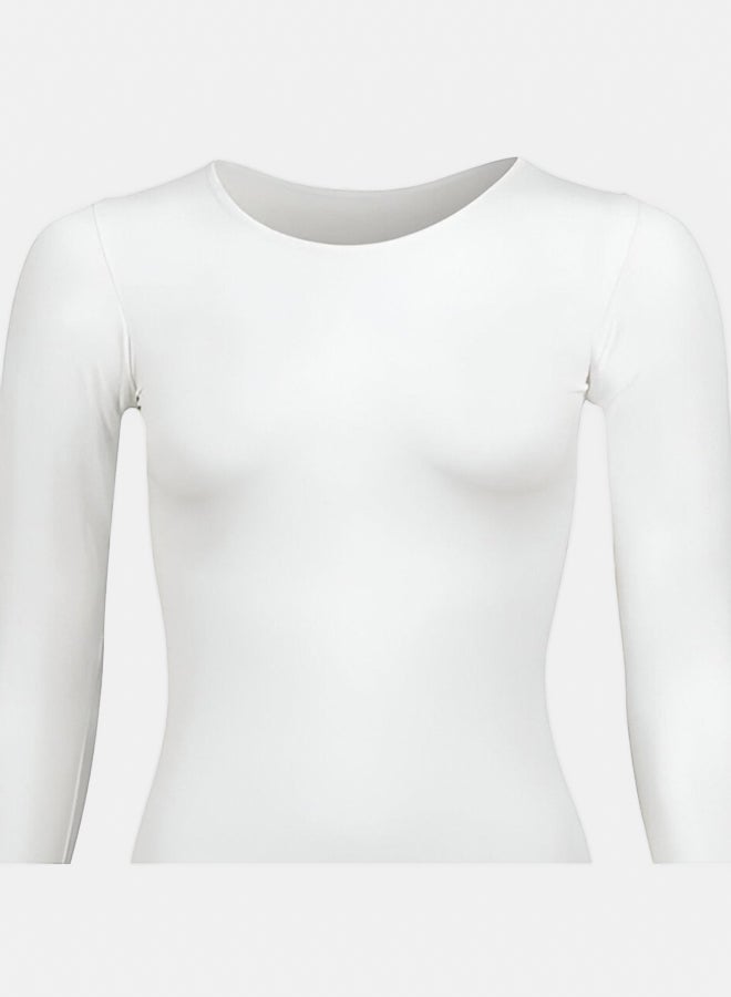 Silvy Lycra Celina Long Sleeves Round Neck Top For Women - Image 2
